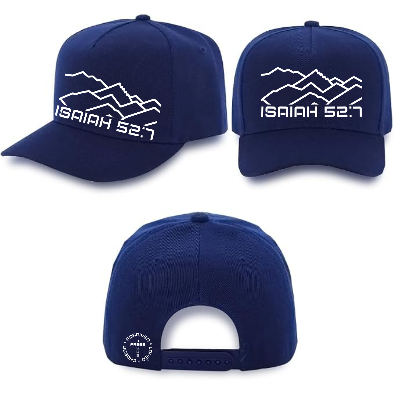 Jesus Frees - Baseball Caps for Men Women - Font 49 Montana Cartoon Style