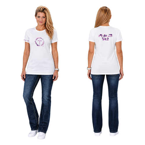 Jesus Frees - G64 Soft Style White Cotton T-Shirt - Font 153 Pink-Purple Camo