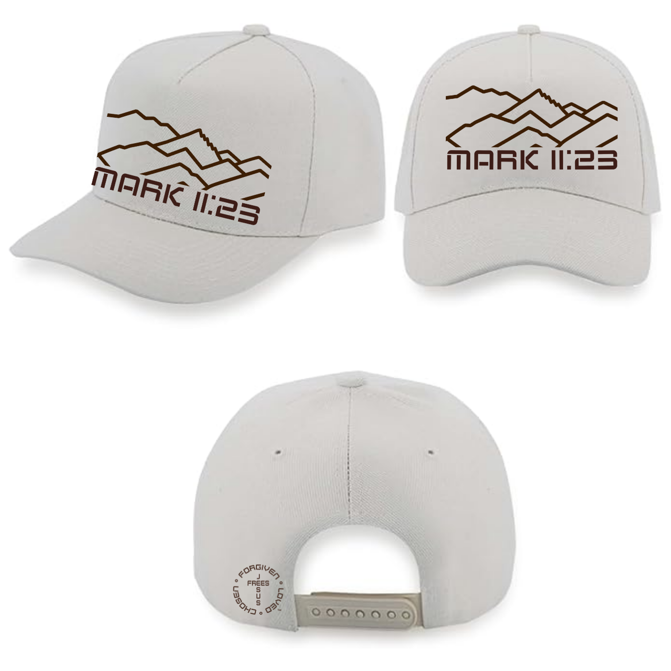 Jesus Frees - Baseball Caps for Men Women - Font 49 Montana Cartoon Style