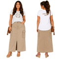 Jesus Frees - G64 Soft Style White Cotton T-Shirt - Font 153 Sand Camo