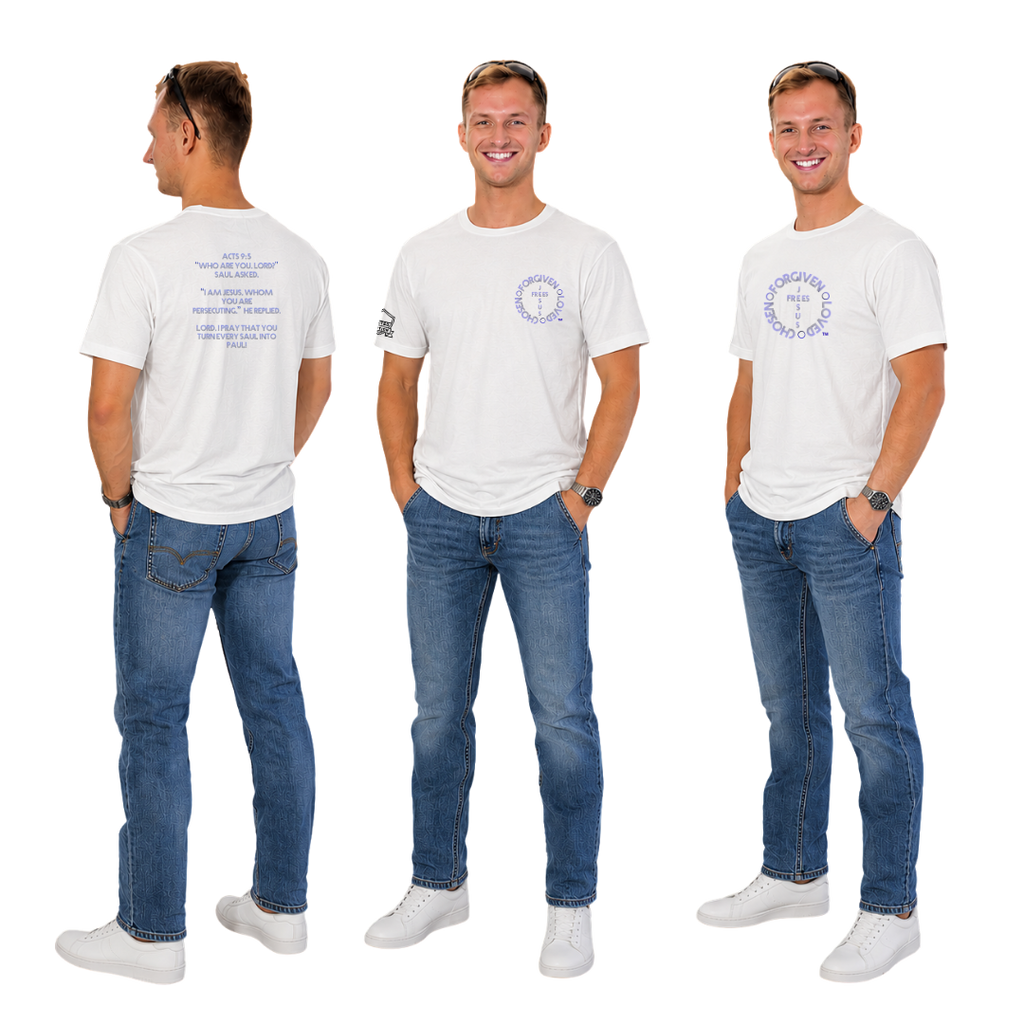 KINGSTED MEN'S T-SHIRT - ACTS 9:5 LIMITED EDITION, FOR THE COURAGES ONES!