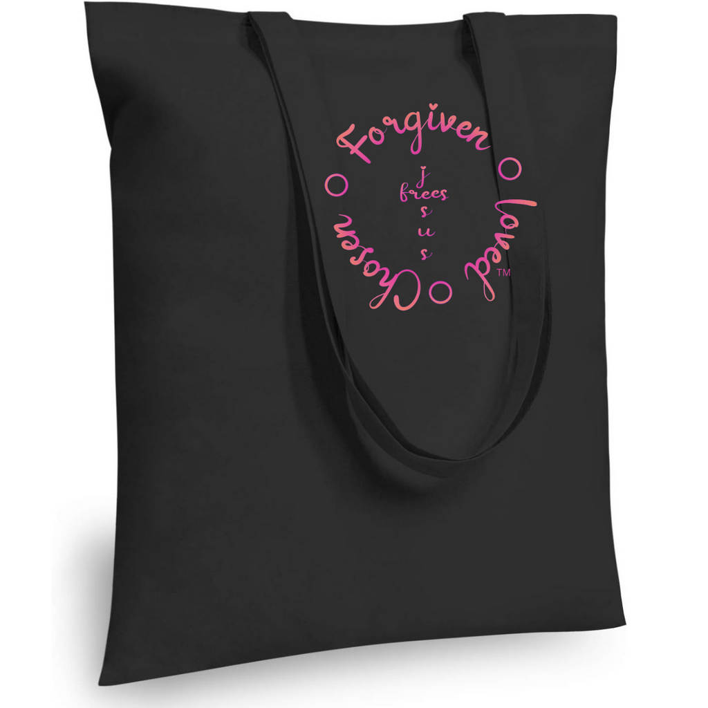 Jesus Frees - "Tote the Truth" - Font 223 Fuchsia