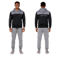 Jesus Frees | Men's Mesh Hoodies UPF 50 Fishing Sweatshirt | Font 49 Gray