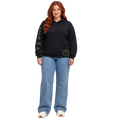 Jesus Frees™ Apparel | Women’s Scripture Hoodie | Font Green Sparkle 153