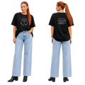Jesus Frees - SICU Oversized Short Sleeve Women's Shirt - God's Covenant 153 Rainbow