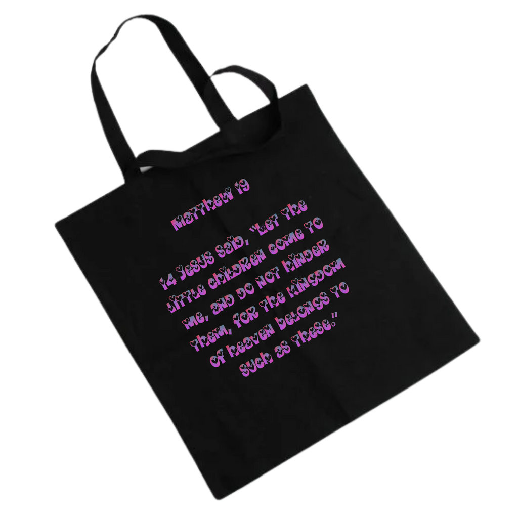Jesus Frees - "Tote the Truth" - Font 58 Hearts Kids