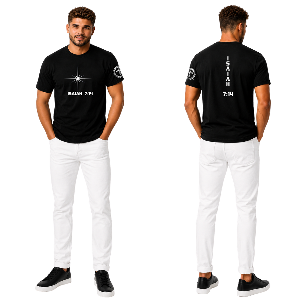 Jesus Frees | G20 Ultra Cotton Men's T-Shirt | Font 153 Star of Bethlehem