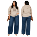 Jesus Frees™ Apparel | Women’s Sand Scripture Hoodie | Font 49 Montana Mountains
