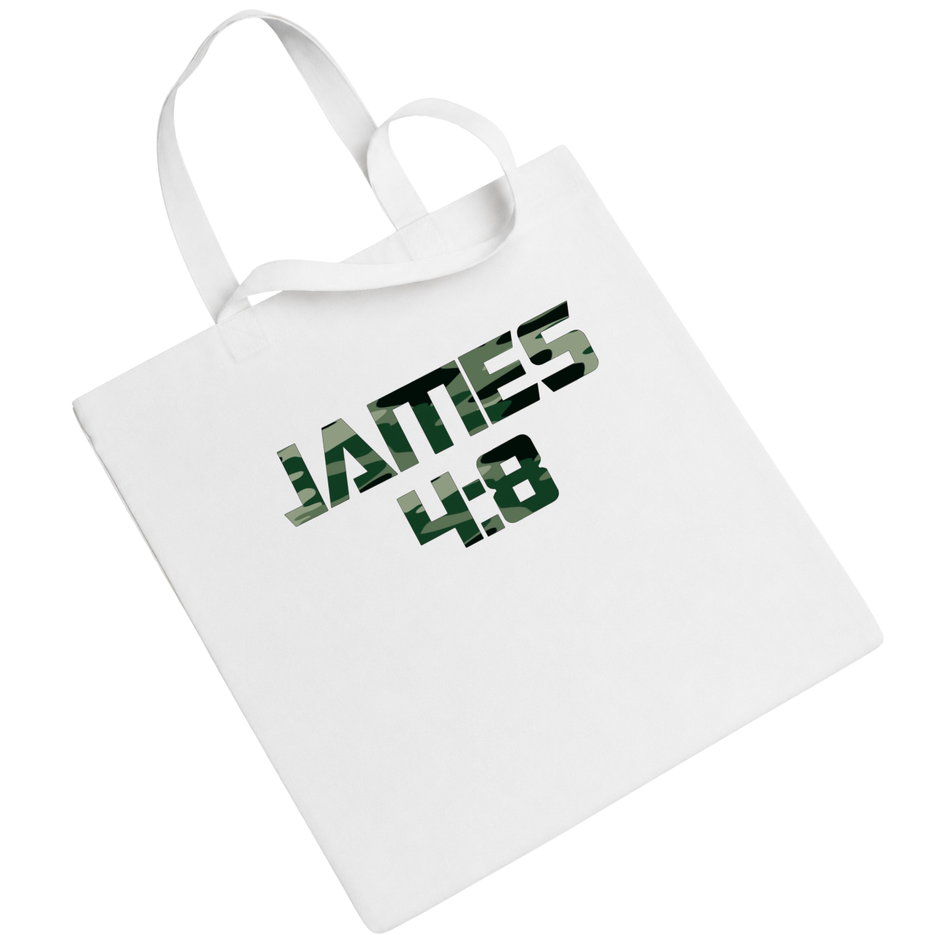 Jesus Frees - "Tote the Truth" - Font 153 Camo Green