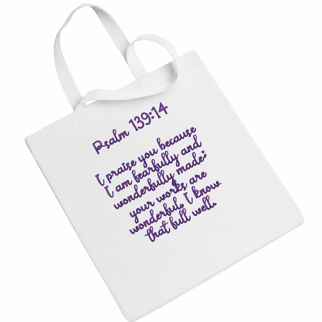 Jesus Frees - "Tote the Truth" - Font 223 Purple