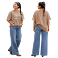 Jesus Frees - SICU Oversized Short Sleeve Women's Shirt - Font 153 Star of Bethlehem