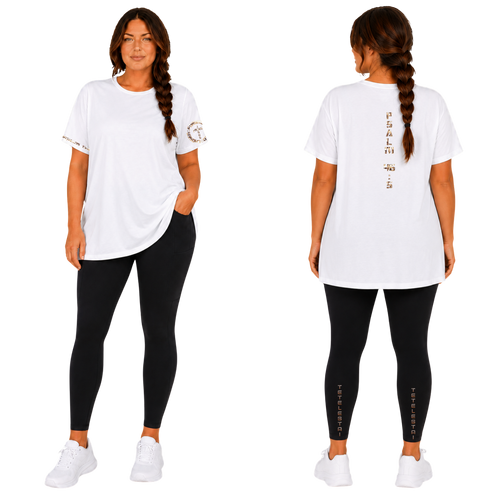 Jesus Frees - G64 Soft Style White Cotton T-Shirt - Font 153 Sand Camo
