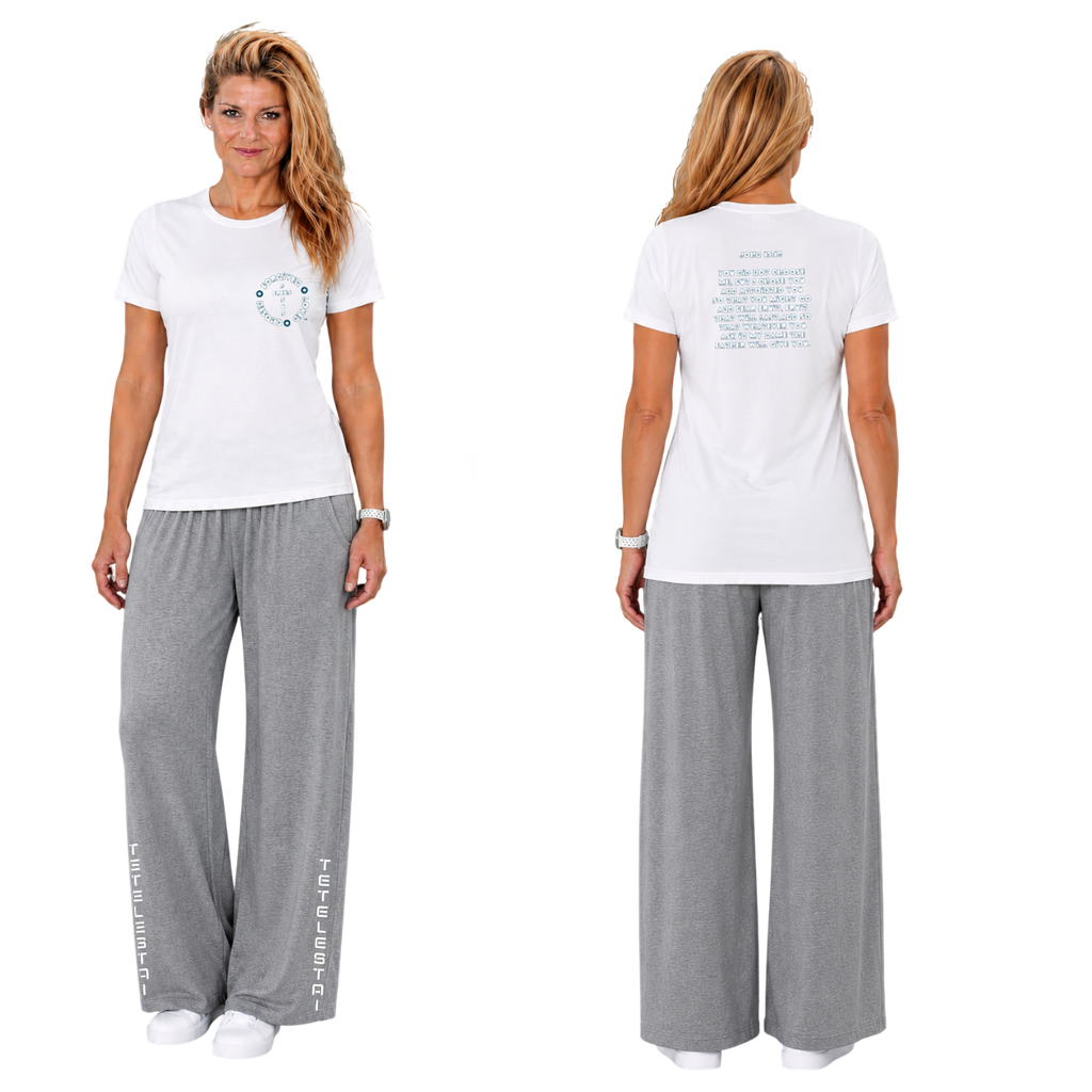 Jesus Frees - G64 Soft Style White Cotton T-Shirt - Font 299 Flowers - John 15:16