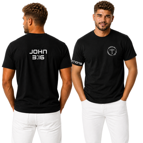 G2000 BLACK ULTRA COTTON MEN'S T-SHIRT - FONT 49 WHITE