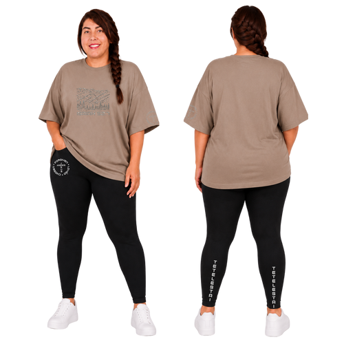 Jesus Frees - SICU Oversized Short Sleeve Women's Shirt - Font 49 Super Sparkle Montana