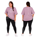 Jesus Frees - Plus Size Black Leggings with Pockets - "Tetelestai" Print - Soft High Waisted Tummy Control Workout Pants