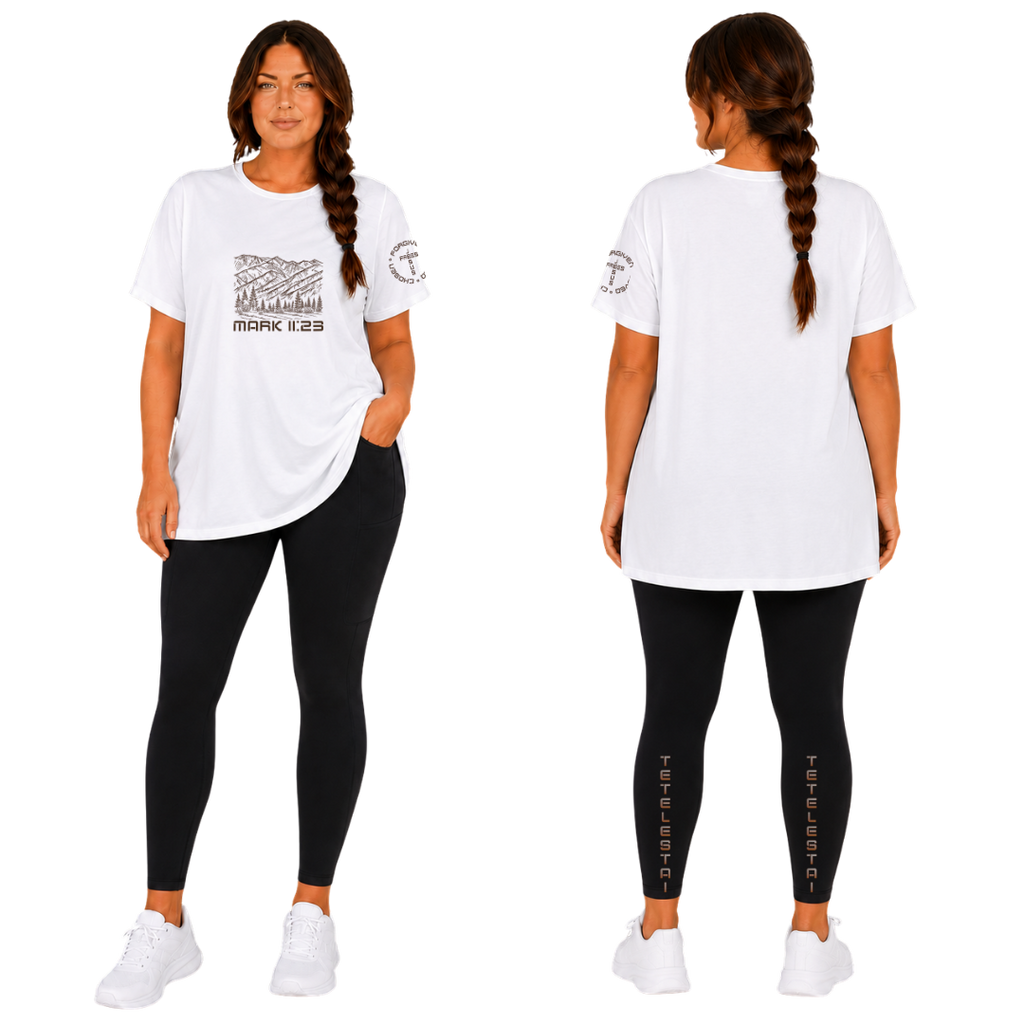 Jesus Frees - G64 Soft Style White T-Shirt - Font 49 Brown Montana