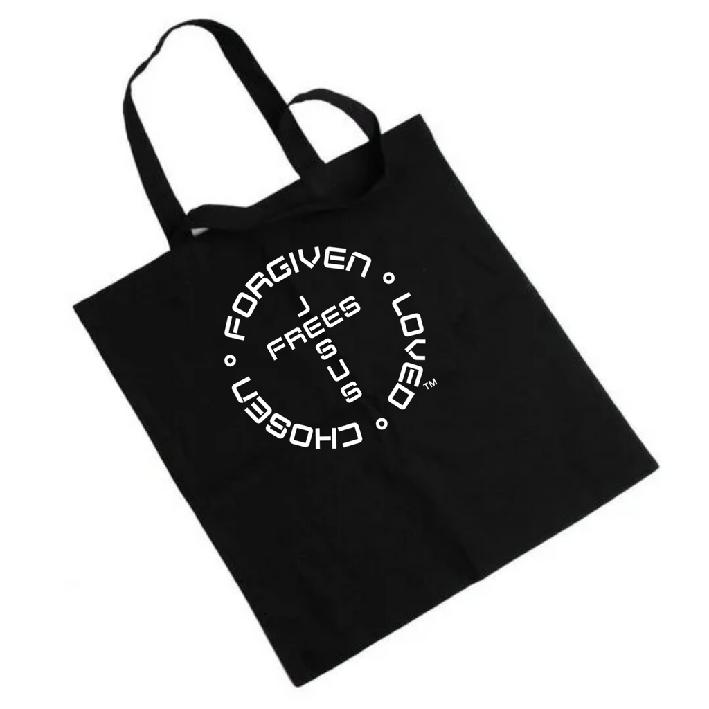 Jesus Frees - "Tote the Truth" - Montana Mountains Font 49 White