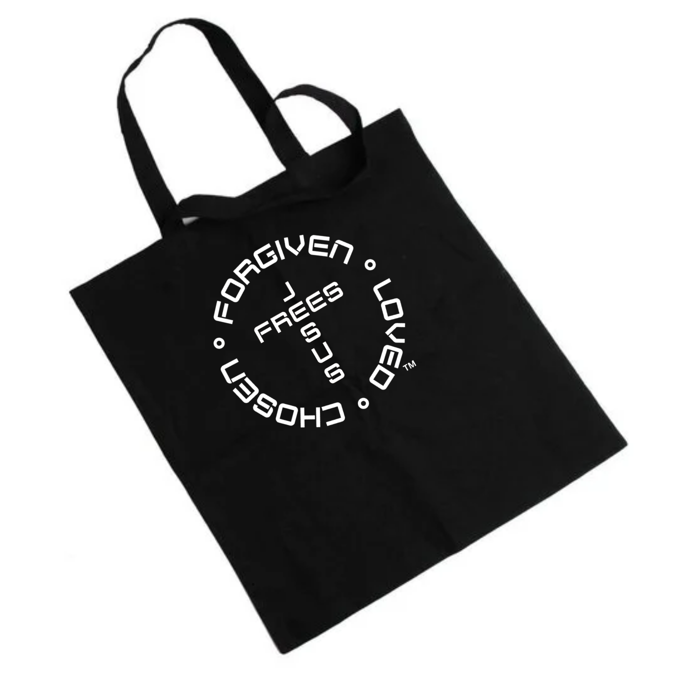Jesus Frees - "Tote the Truth" - Montana Mountains Font 49 White