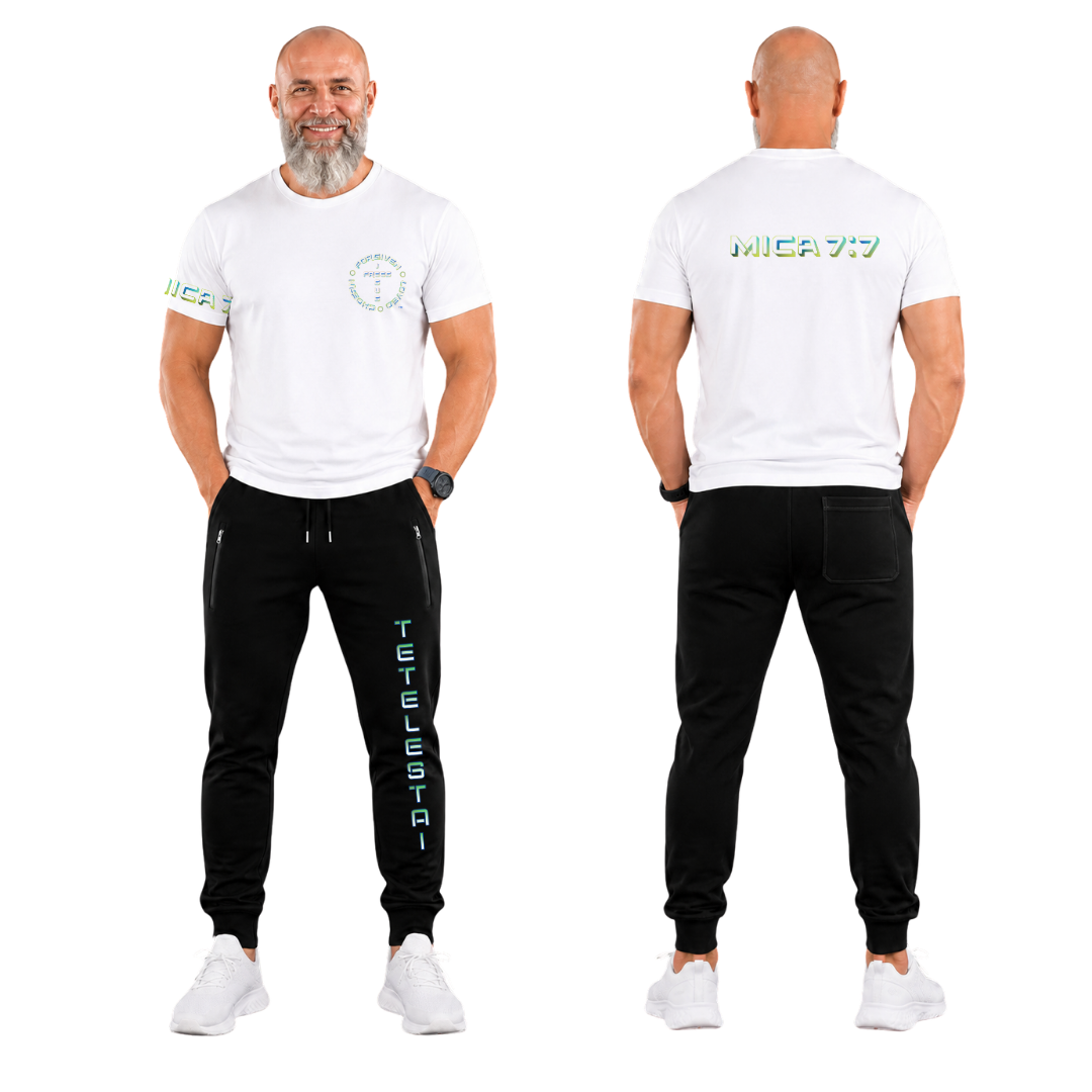 Jesus Frees - KD Men's Premium T-Shirt - Font 126 Neon Micah 7:7
