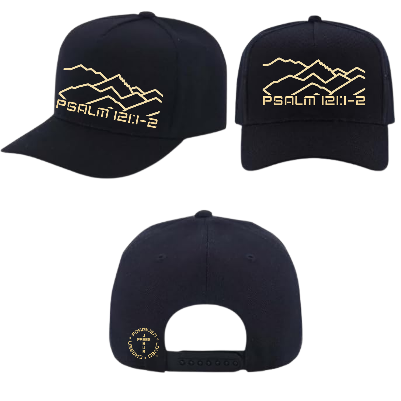 Jesus Frees - Baseball Caps for Men Women - Font 49 Montana Cartoon Style
