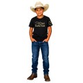 Jesus Frees - Kids 100% Cotton T-Shirts Boys - Montana Mountain Line