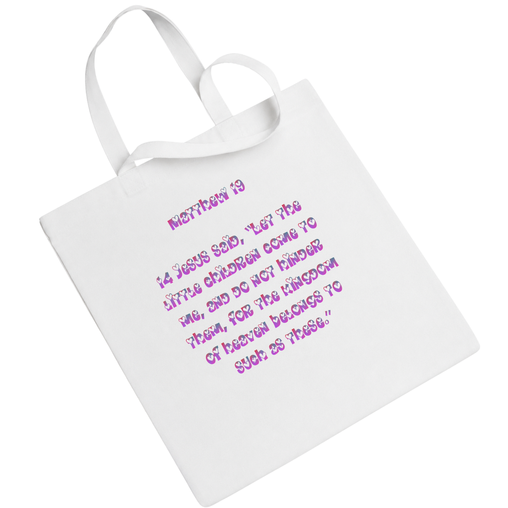 Jesus Frees - "Tote the Truth" - Font 58 Hearts Kids