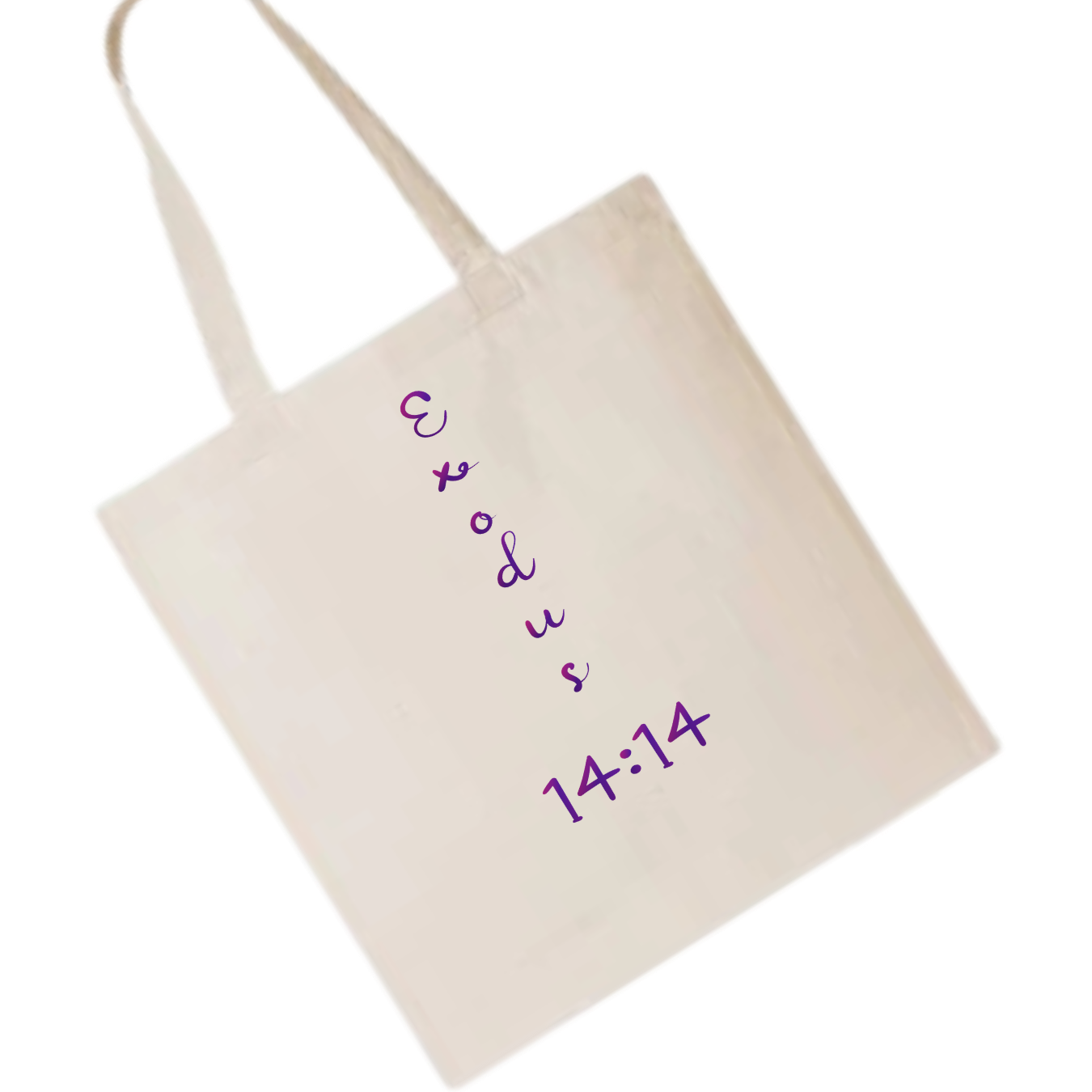Jesus Frees - "Tote the Truth" - Font 223 Purple