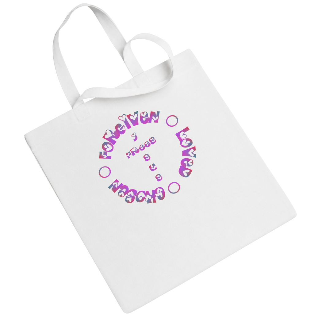 Jesus Frees - "Tote the Truth" - Font 58 Hearts Kids