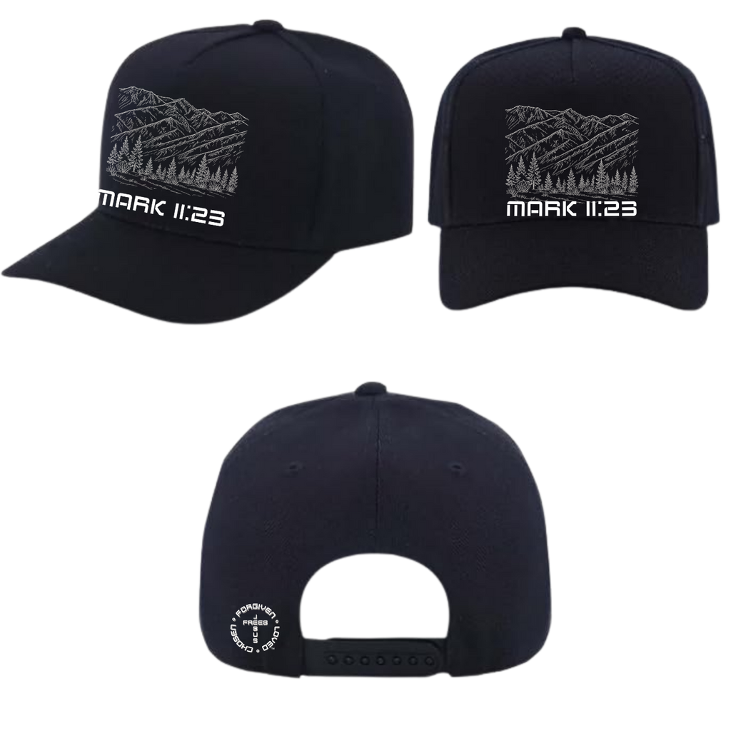 Jesus Frees - Baseball Caps for Men Women - Font 49 Montana Drawing Style