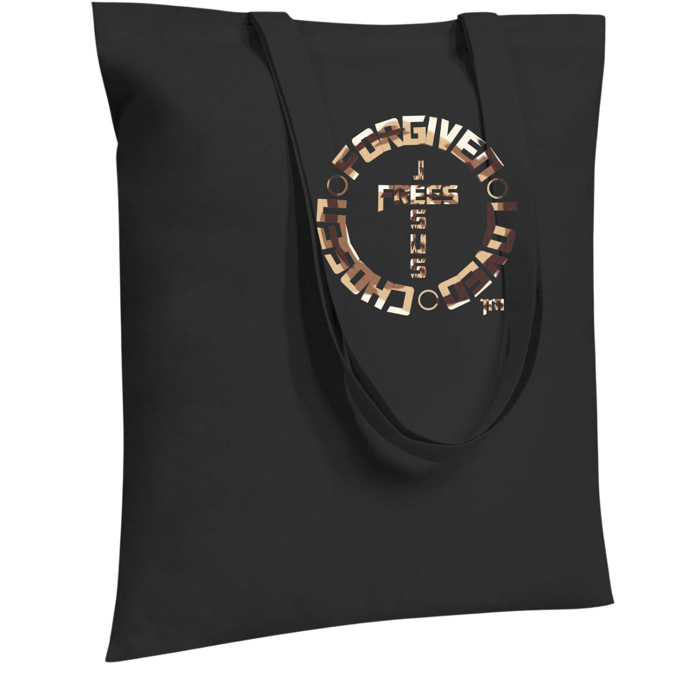 Jesus Frees - "Tote the Truth" - Font 153 Camo Sand