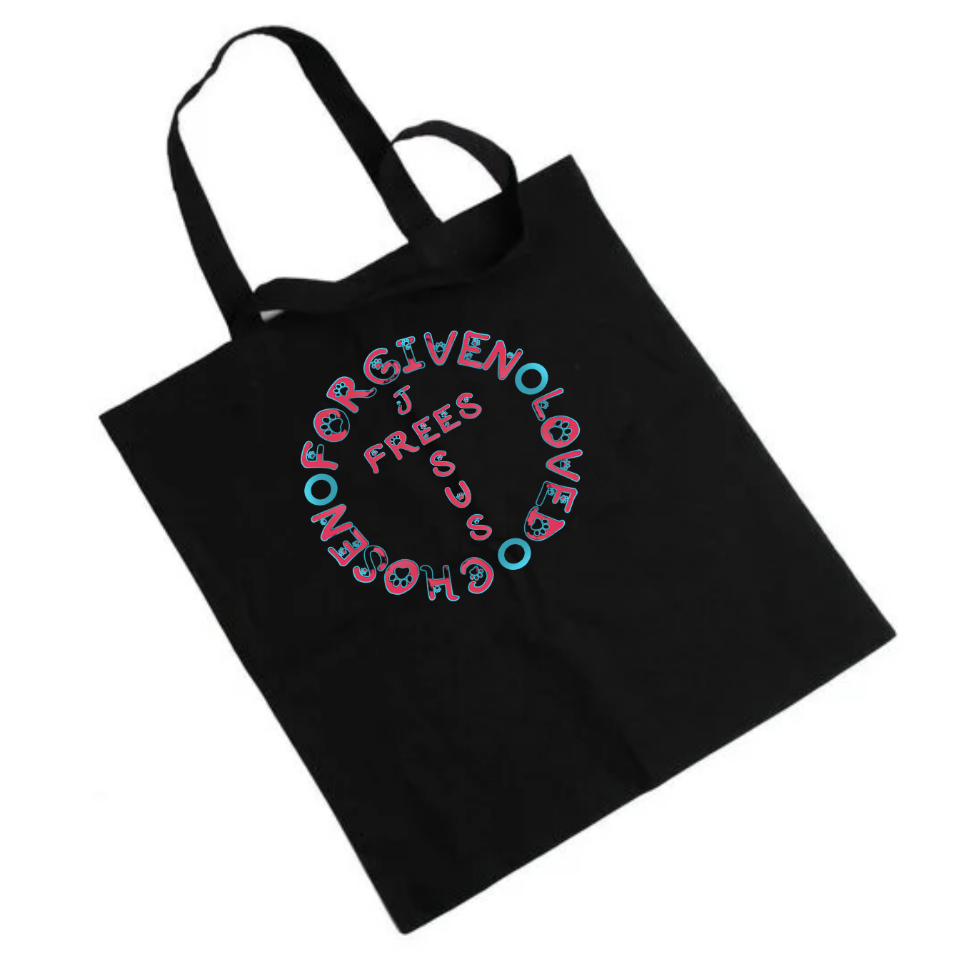 Jesus Frees - "Tote the Truth" - Font 97 Paws Philippians 2:3