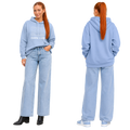 Jesus Frees™ Apparel | Women’s Scripture Hoodie | Montana Mountains | White Font 49