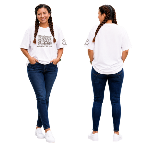 Jesus Frees - SICU Oversized Short Sleeve Women's Shirt - Font 49 Brown Montana