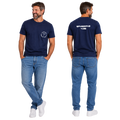 Jesus Frees - HP Pocket Cotton Men's T-Shirt - Font 143 White