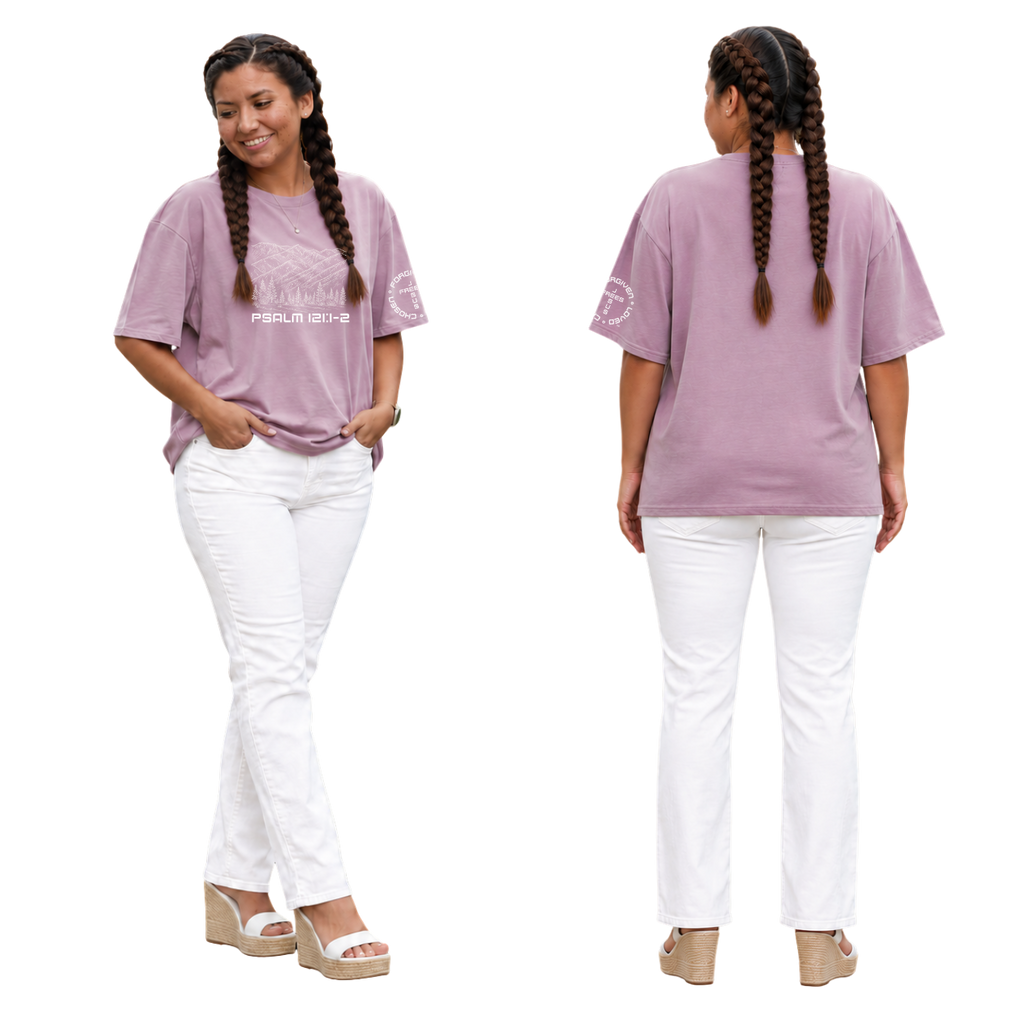 Jesus Frees - SICU Oversized Short Sleeve Women's Shirt - Font 49 White Montana