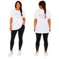 Jesus Frees - Black Leggings with Pockets - "Tetelestai" Print - Soft High Waisted Tummy Control Workout Pants