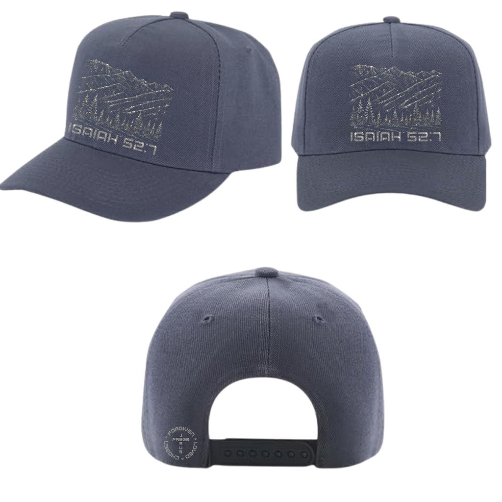 Jesus Frees - Baseball Caps for Men Women - Font 49 Montana Drawing Style