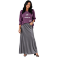 Jesus Frees - DK Women's Boat Neckline 3/4 Elastic Cuff - 153 Star of Bethlehem - Tillandsia Purple
