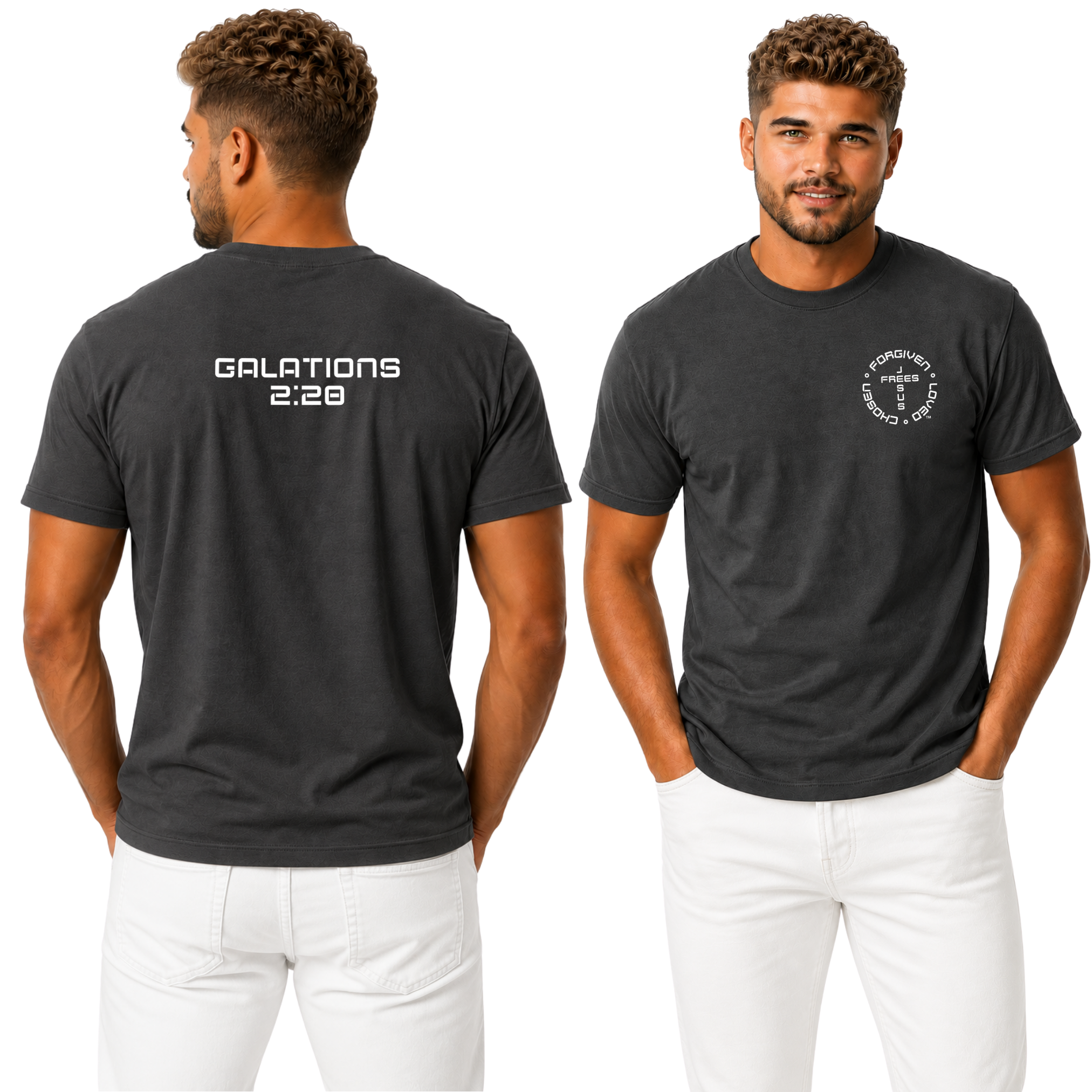 G2000 ULTRA COTTON MEN'S T-SHIRT - FONT 49 WHITE