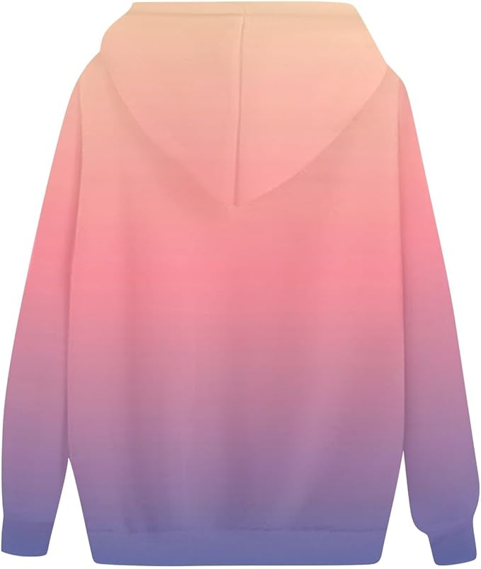 Jesus Frees™ Apparel | Women's Christian Scripture Hoodie Purple Ombre| Font 49 White