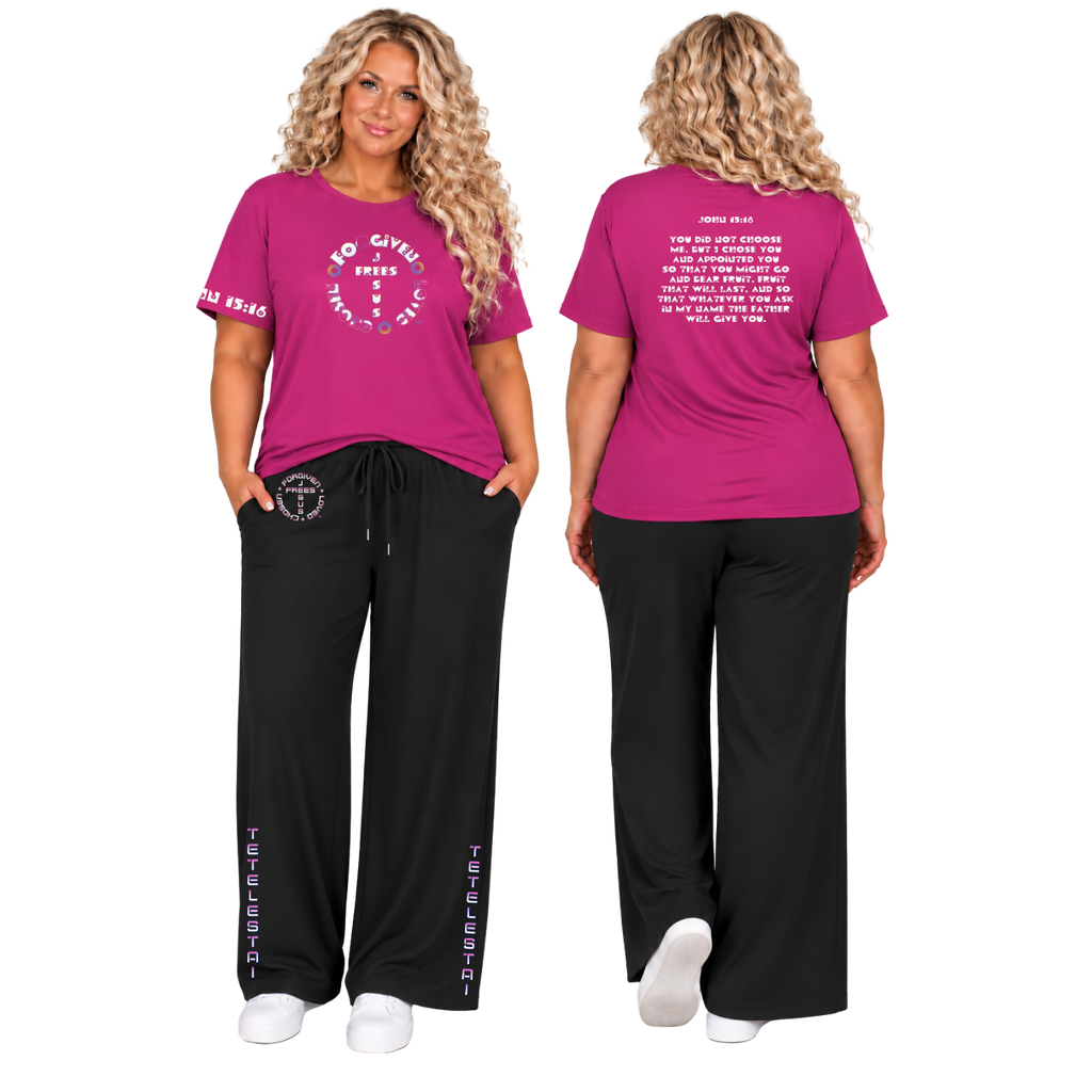 Jesus Frees™ Apparel | Women's Plus Size Scripture Shirt | MK