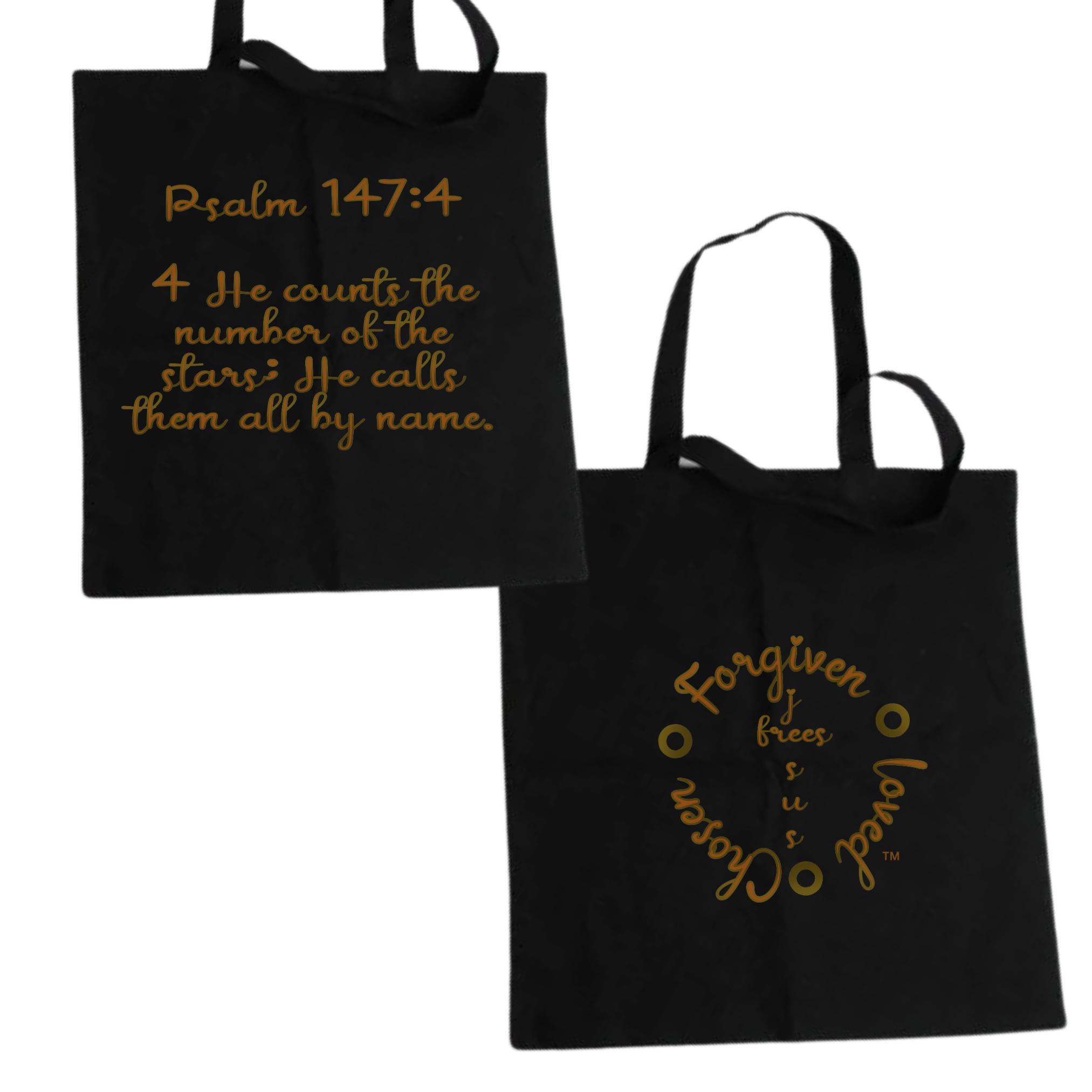 Jesus Frees - "Tote the Truth" - Font 223 Brown
