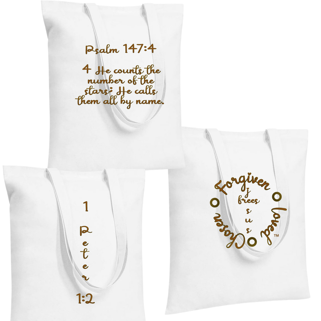 Jesus Frees - "Tote the Truth" - Font 223 Brown