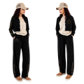 Jesus Frees | Cropped Lite Long Sleeve Black Summer Jacket | Font 223