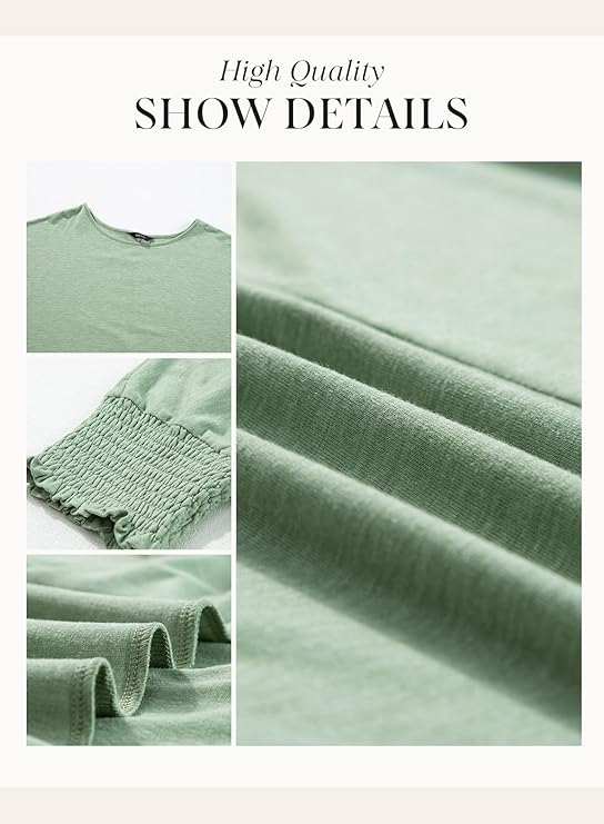 Jesus Frees - DK Women's Boat Neckline 3/4 Elastic Cuff - 153 Gold - Pastel Green